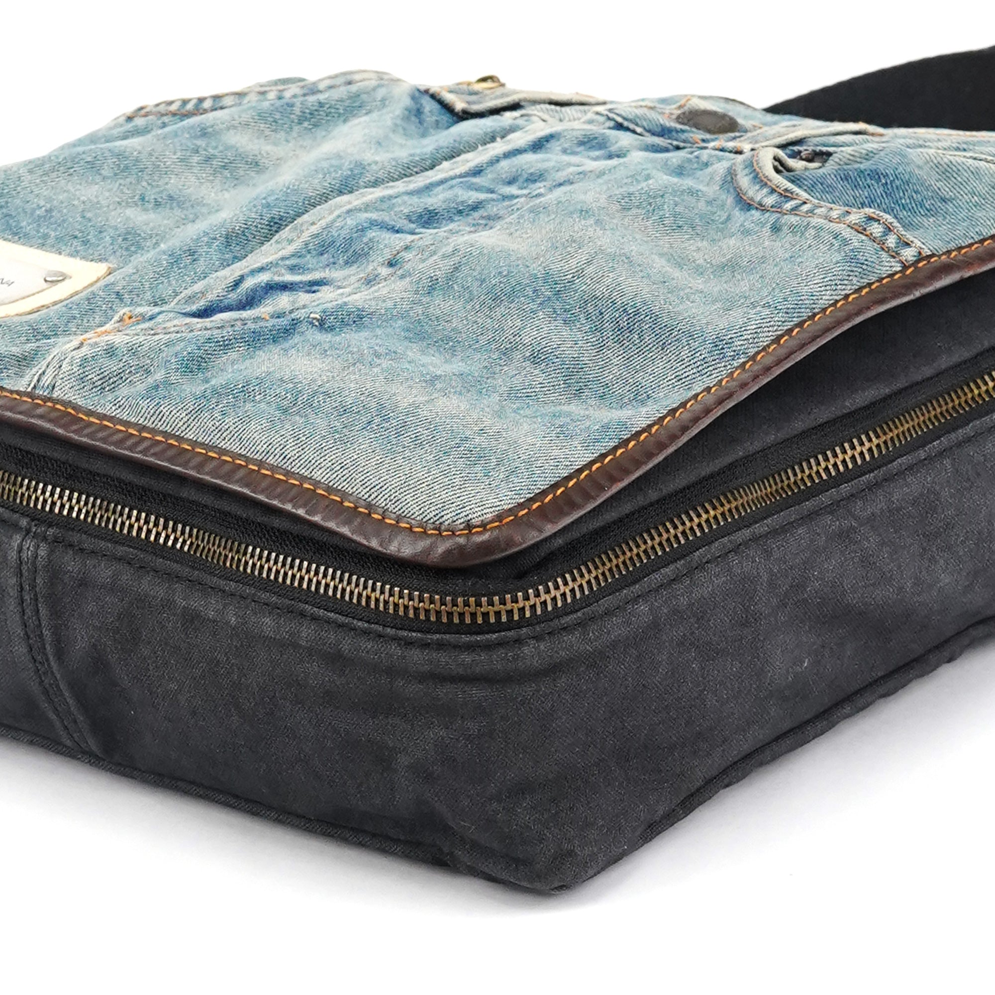 Dolce & Gabbana Denim Jeans Crossbody Bag