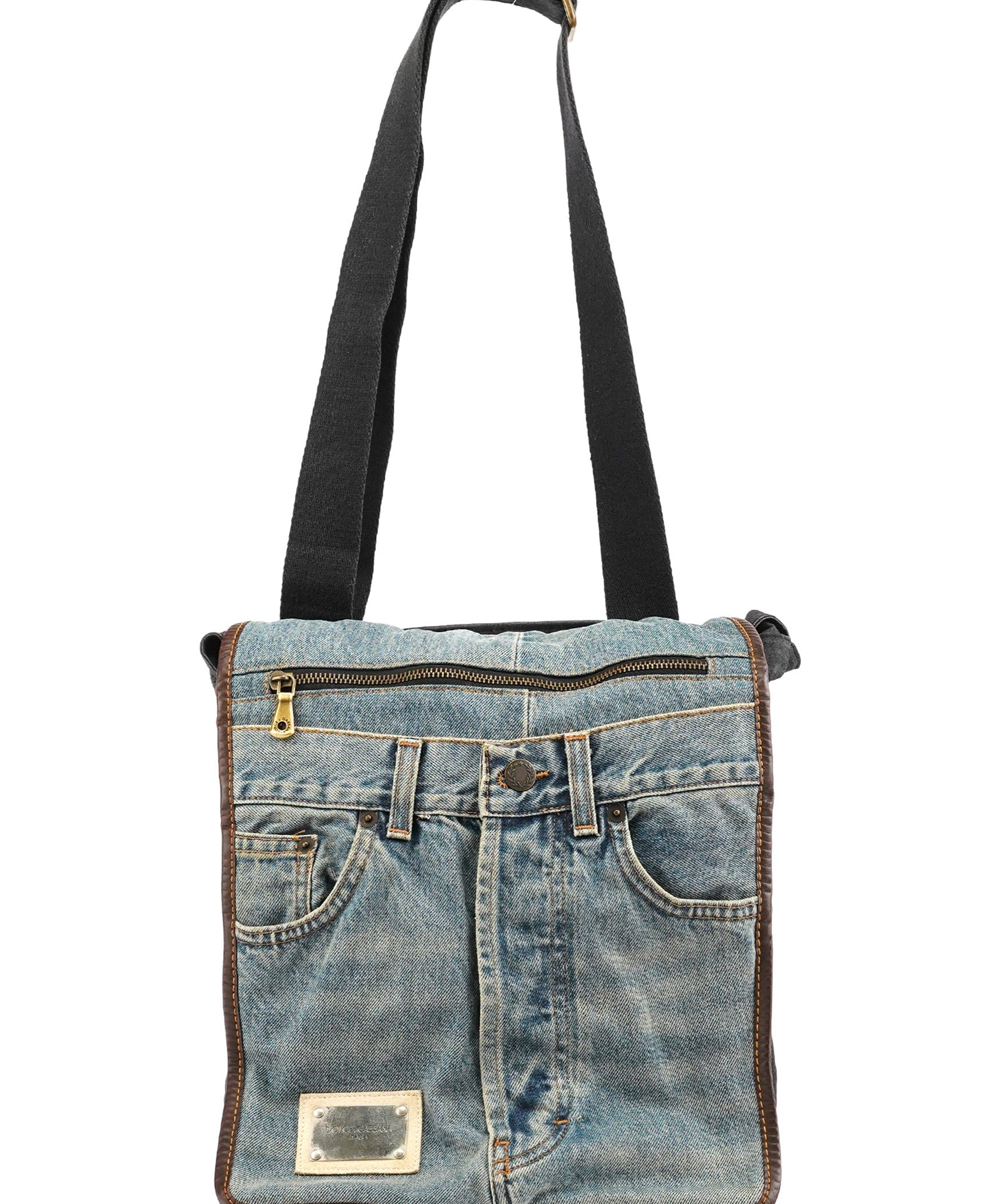 Dolce & Gabbana Denim Jeans Crossbody Bag