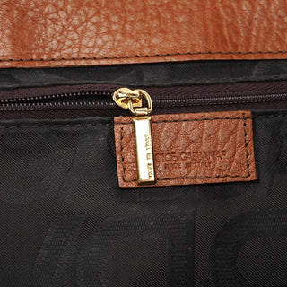 Dolce & Gabbana Leopard Calfhair Tote Bag