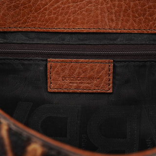 Dolce & Gabbana Leopard Calfhair Tote Bag