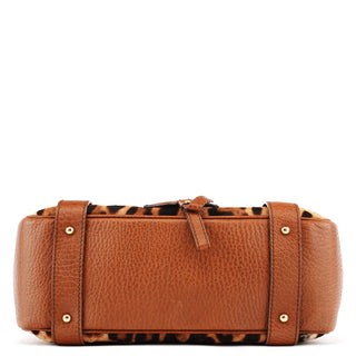 Dolce & Gabbana Leopard Calfhair Tote Bag