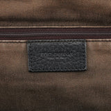 Dolce & Gabbana Leopard Print Canvas Leather Tote Bag