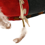 Dolce & Gabbana Multicolour Suede Feather Shoulder Bag