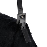 Fendi Black Fur Mamma Bag