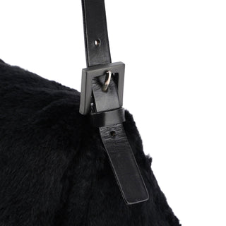 Fendi Black Fur Mamma Bag