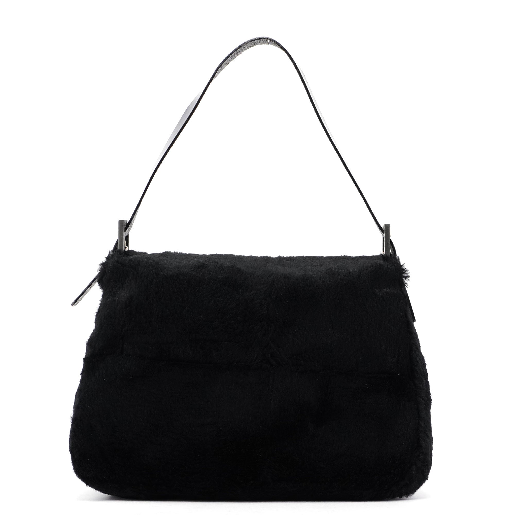 Fendi Black Fur Mamma Bag
