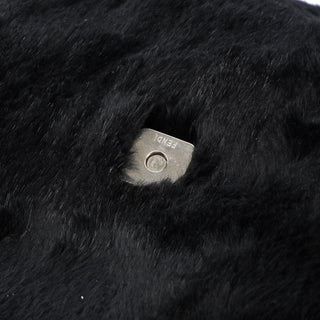 Fendi Black Fur Mamma Bag