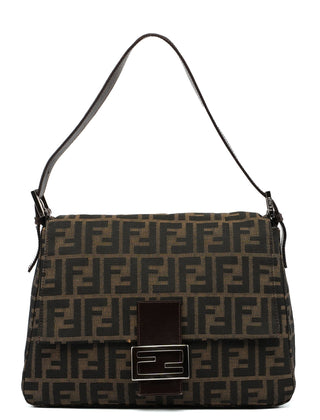 Fendi Brown FF Zucca Mamma Bag