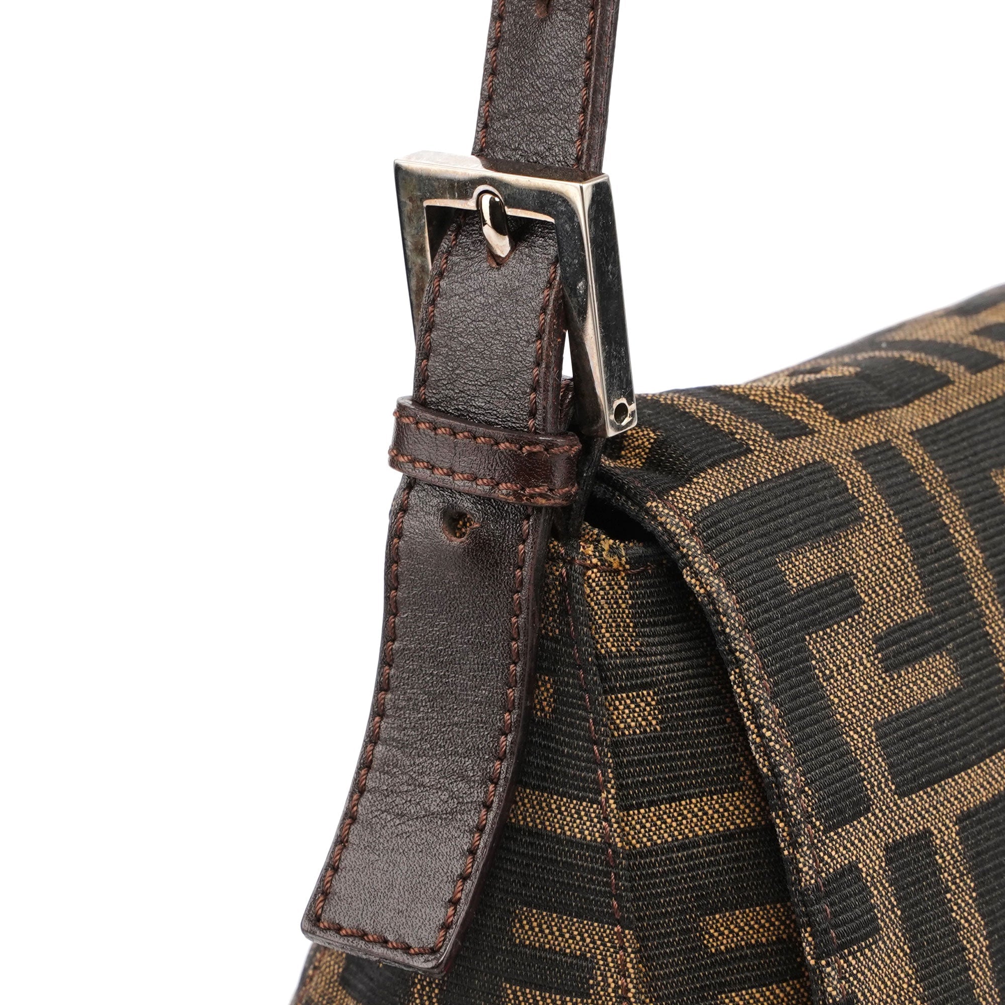 Fendi Brown FF Zucca Mamma Bag