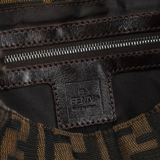 Fendi Brown FF Zucca Mamma Bag