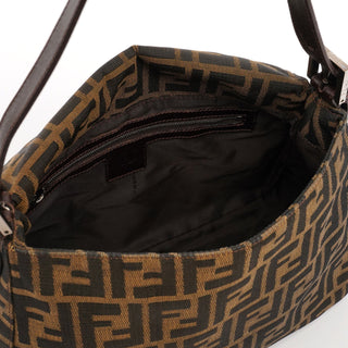 Fendi Brown FF Zucca Mamma Bag