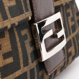 Fendi Brown FF Zucca Mamma Bag