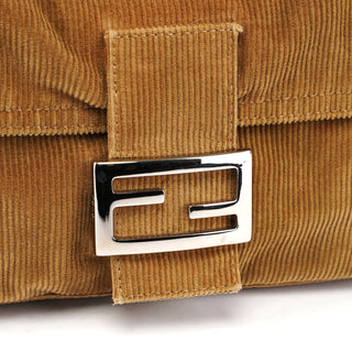 Fendi Corduroy Baguette Bag