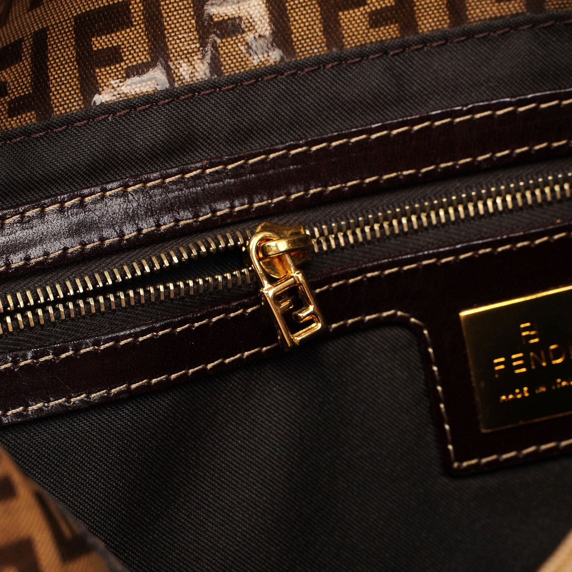 Fendi Sac Mamma Zucchino en plastique
