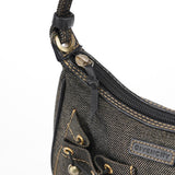 Givenchy Anthracite Denim Hobo Shoulder Bag