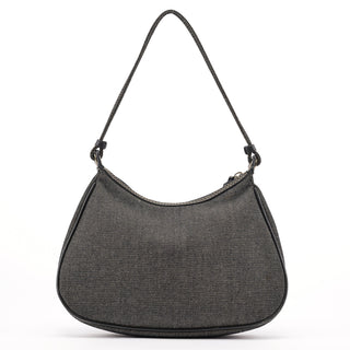 Givenchy Anthracite Denim Hobo Shoulder Bag