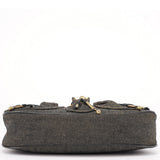 Givenchy Anthracite Denim Hobo Shoulder Bag