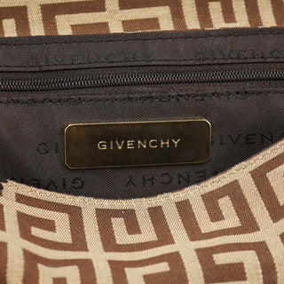 Givenchy Beige Brown Monogram Hobo Bag