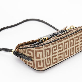 Givenchy Beige Brown Monogram Hobo Bag