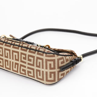 Givenchy Beige Brown Monogram Hobo Bag