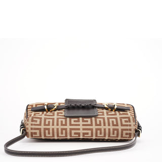 Givenchy Beige Brown Monogram Hobo Bag
