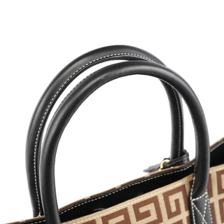 Givenchy Beige Brown Monogram Tote Bag