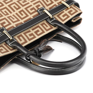 Givenchy Beige Brown Monogram Tote Bag