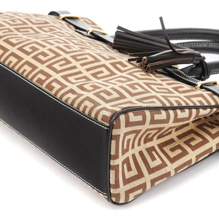 Givenchy Beige Brown Monogram Tote Bag