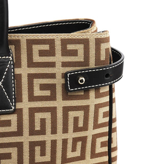 Givenchy Beige Brown Monogram Tote Bag