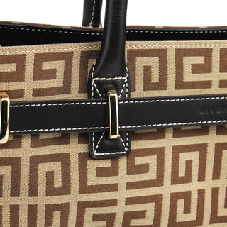 Givenchy Beige Brown Monogram Tote Bag