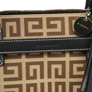 Givenchy Beige Brown Monogram Tote Bag