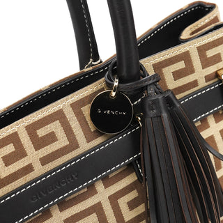 Givenchy Beige Brown Monogram Tote Bag