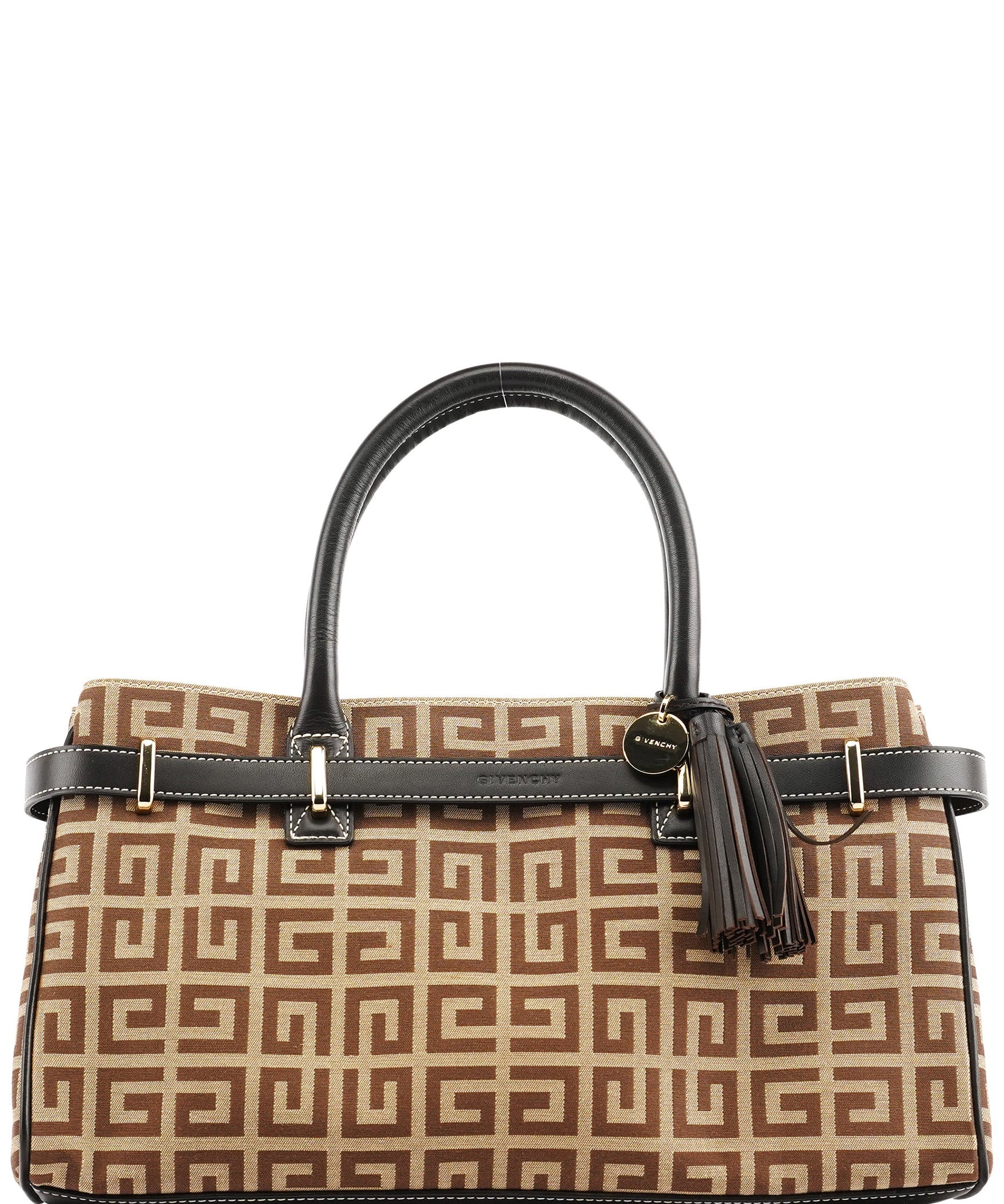 Givenchy Beige Brown Monogram Tote Bag
