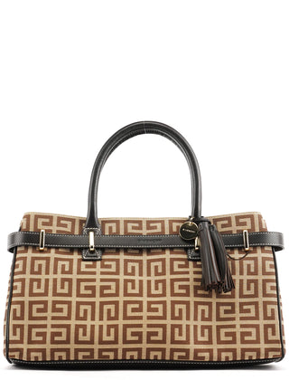 Givenchy Beige Brown Monogram Tote Bag