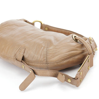 Givenchy Beige Lambskin Hobo Shoulder Bag