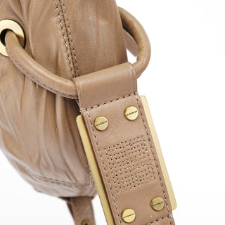 Givenchy Beige Lambskin Hobo Shoulder Bag