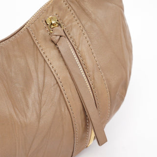 Givenchy Beige Lambskin Hobo Shoulder Bag