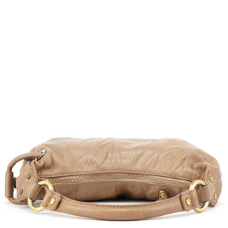 Givenchy Beige Lambskin Hobo Shoulder Bag