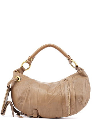 Givenchy Beige Lambskin Hobo Shoulder Bag