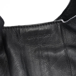 Givenchy Black Calfskin Hobo Shoulder Bag