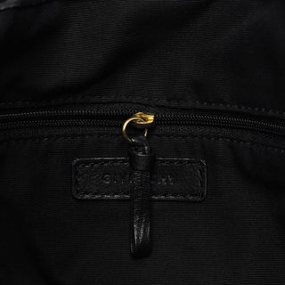 Givenchy Black Calfskin Hobo Shoulder Bag