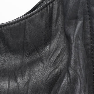 Givenchy Black Calfskin Hobo Shoulder Bag