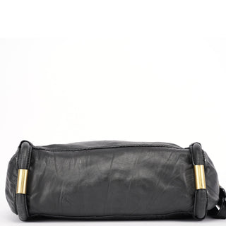 Givenchy Black Calfskin Hobo Shoulder Bag