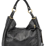 Givenchy Black Calfskin Hobo Shoulder Bag