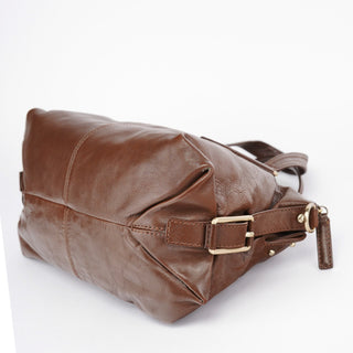 Givenchy Brown Lambskin 2-Way Tote Bag