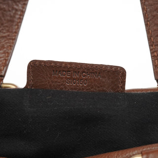 Givenchy Brown Lambskin 2-Way Tote Bag