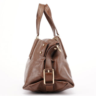 Givenchy Brown Lambskin 2-Way Tote Bag
