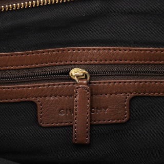 Givenchy Brown Lambskin 2-Way Tote Bag