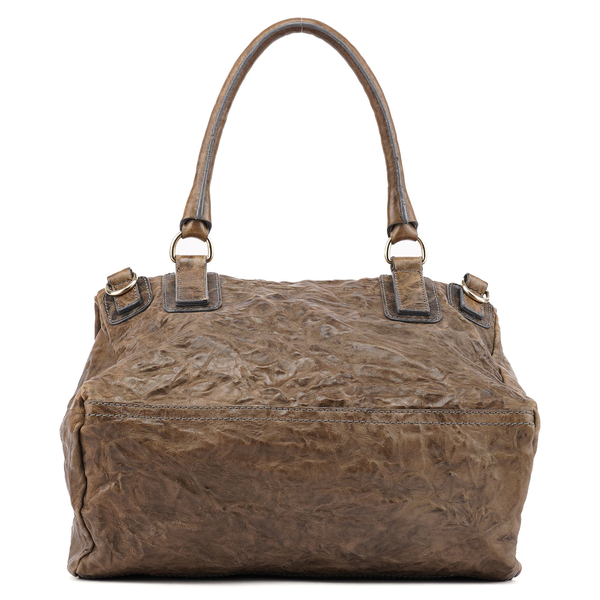 Givenchy Brown Leather Pandora Shoulder Bag