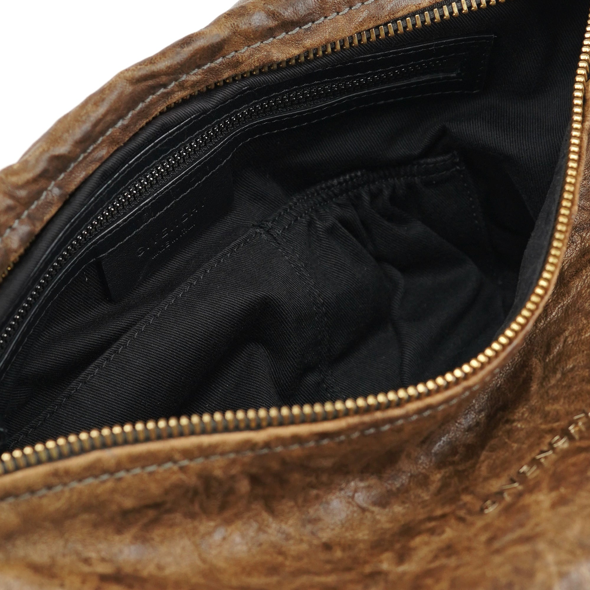 Givenchy Brown Leather Pandora Shoulder Bag